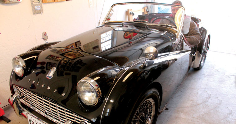 Triumph car collection a labor of love
