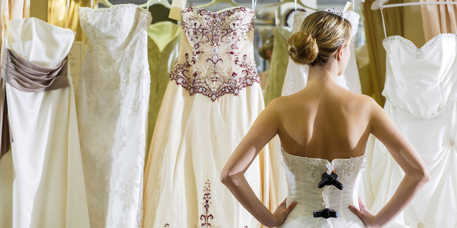 Plan before you shop for a wedding dress