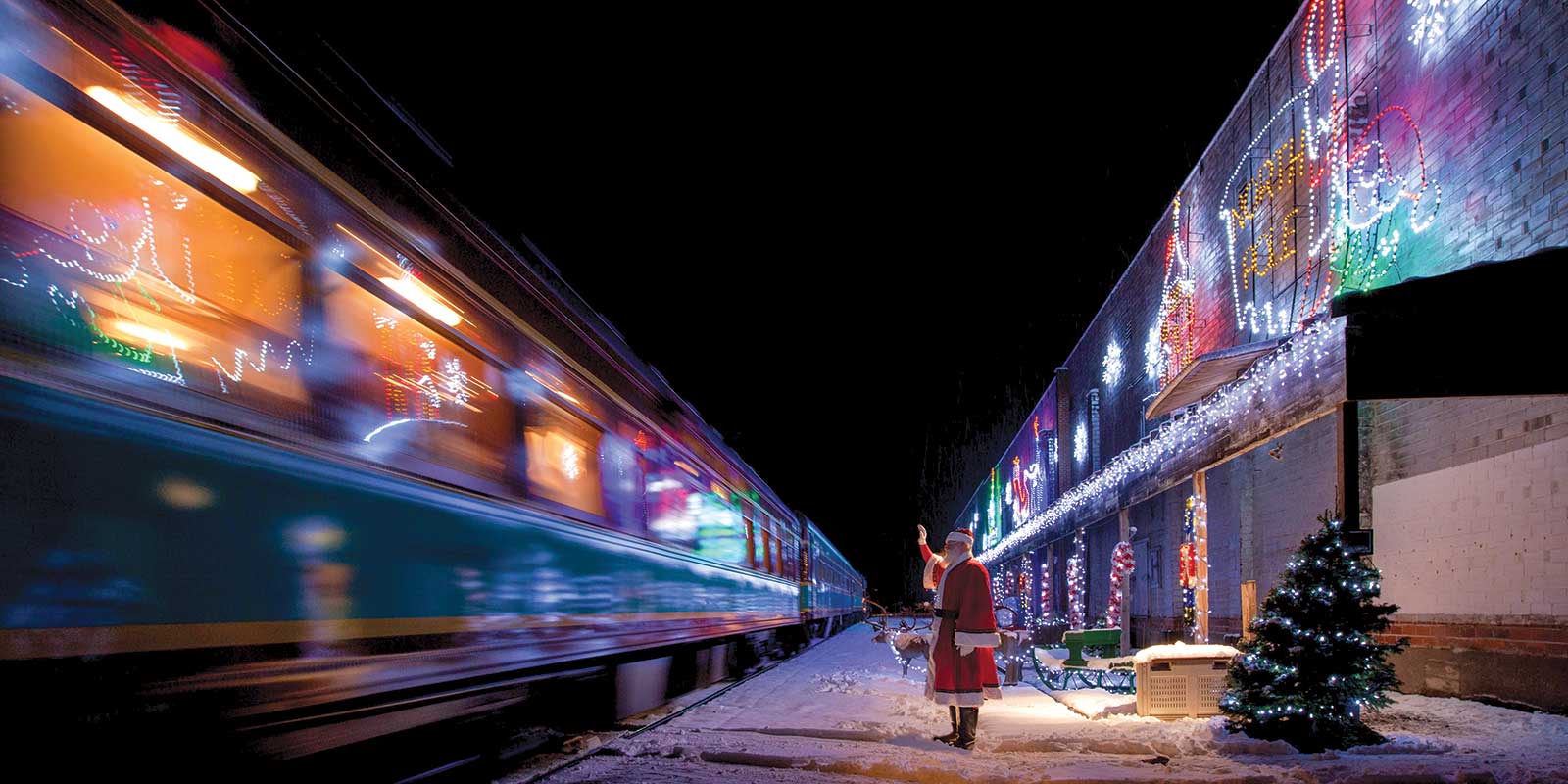 On track for holiday fun