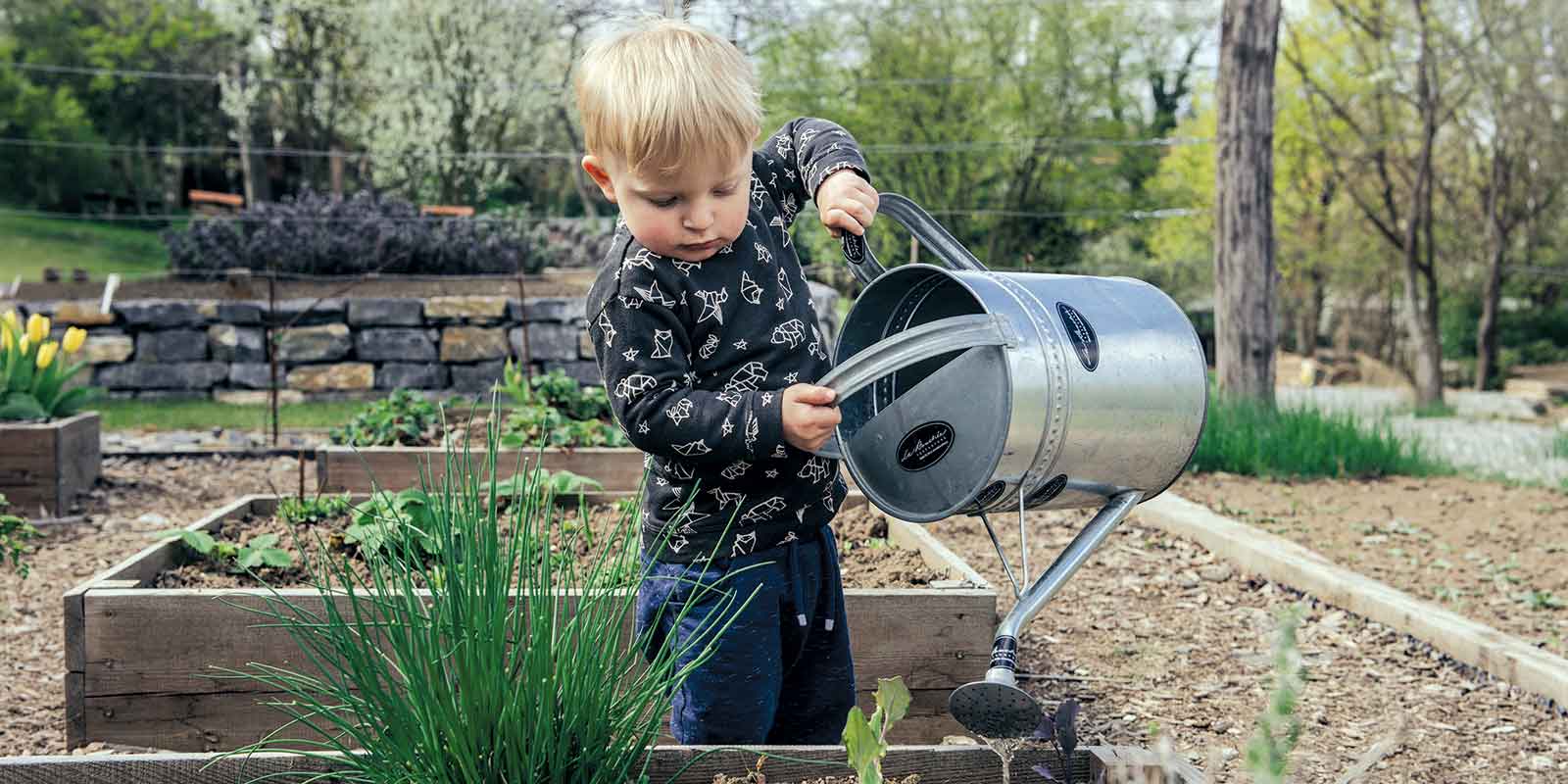 Gardening with kids